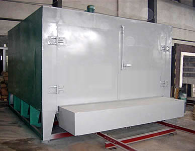 臺車式熱風循環(huán)烘干爐